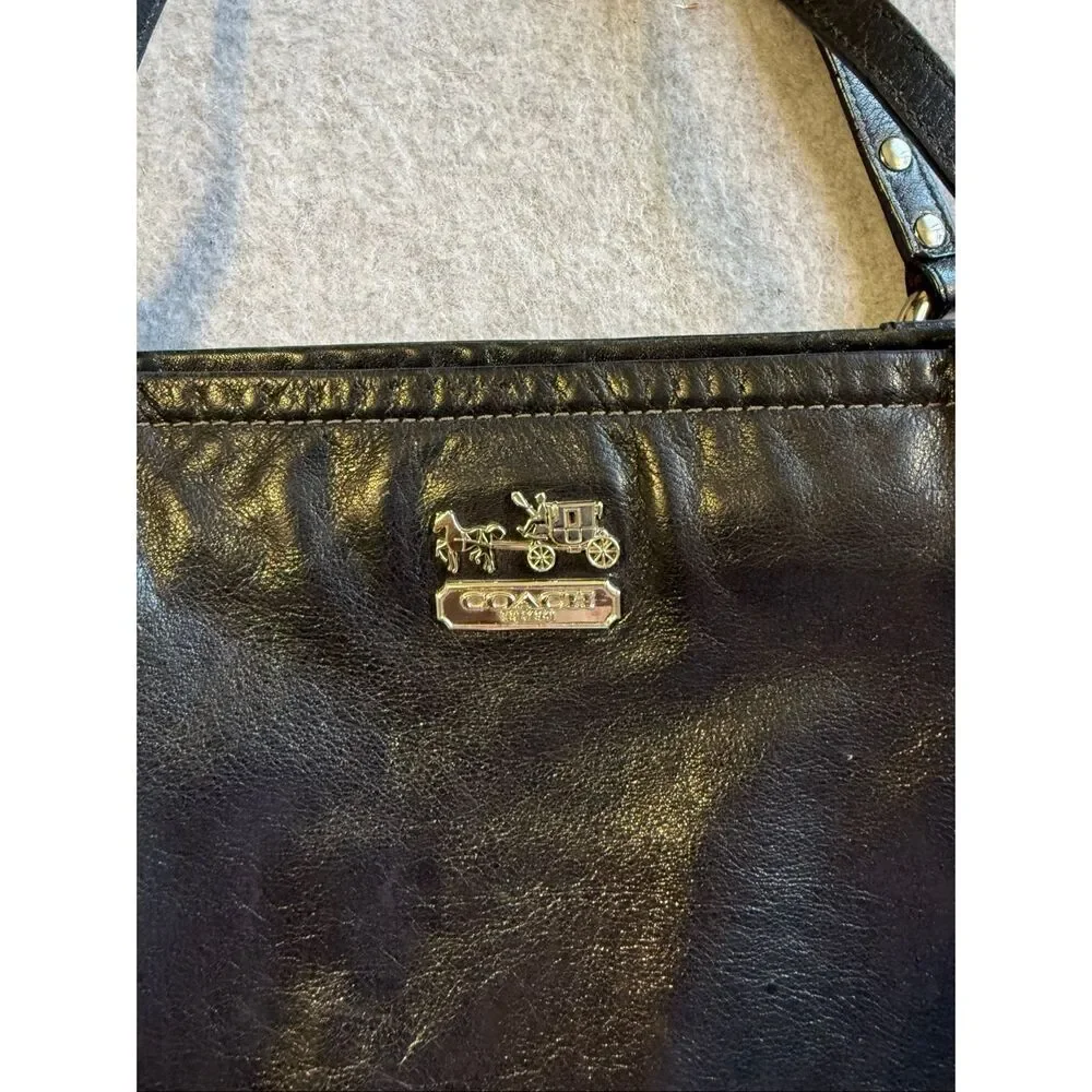 Coach Mia black shoulder bag